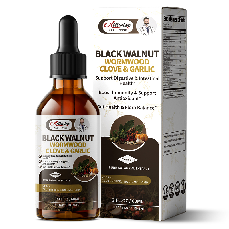 Herbal Wellness Drops - قطرة أرجوانية من خشب الجوز الأسود