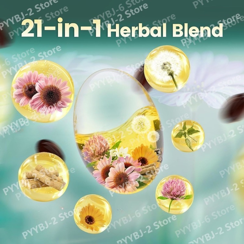 كبسولات دعم الجهاز اللمفاوي ال - مراجعة Herbal Wellness Formula وسعره
