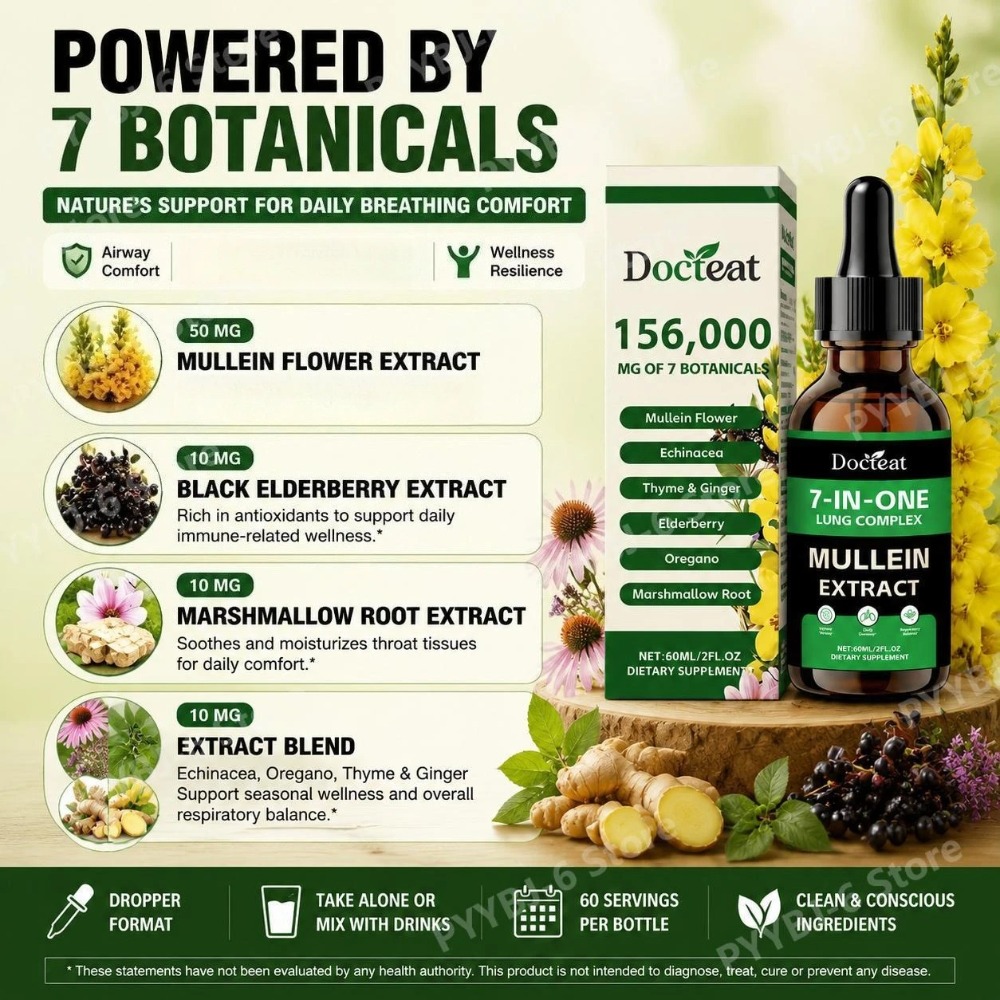 دوكتيت 7 في 1 قطرات خلاصة نبات - مراجعة Herbal Wellness Drops وسعره