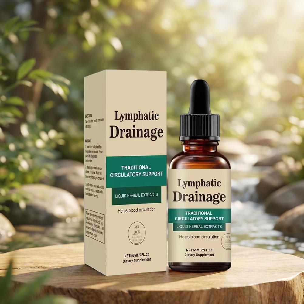 قطرات دعم الجهاز الليمفاوي، تر - مراجعة Herbal Wellness Formula وسعره