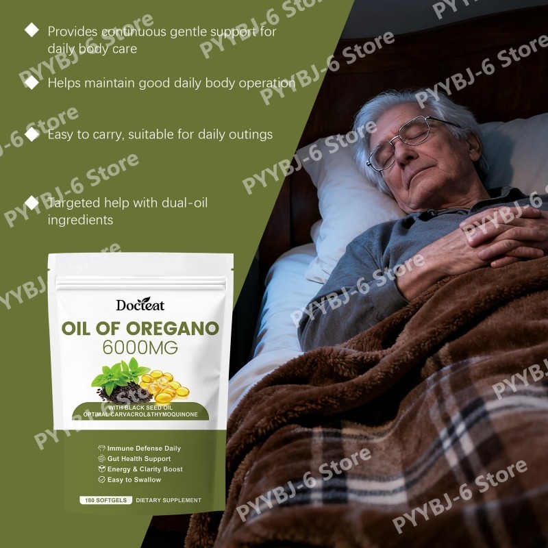 كبسولات زيت الأوريجانو مع بذور - مراجعة Herbal Wellness Formula وسعره
