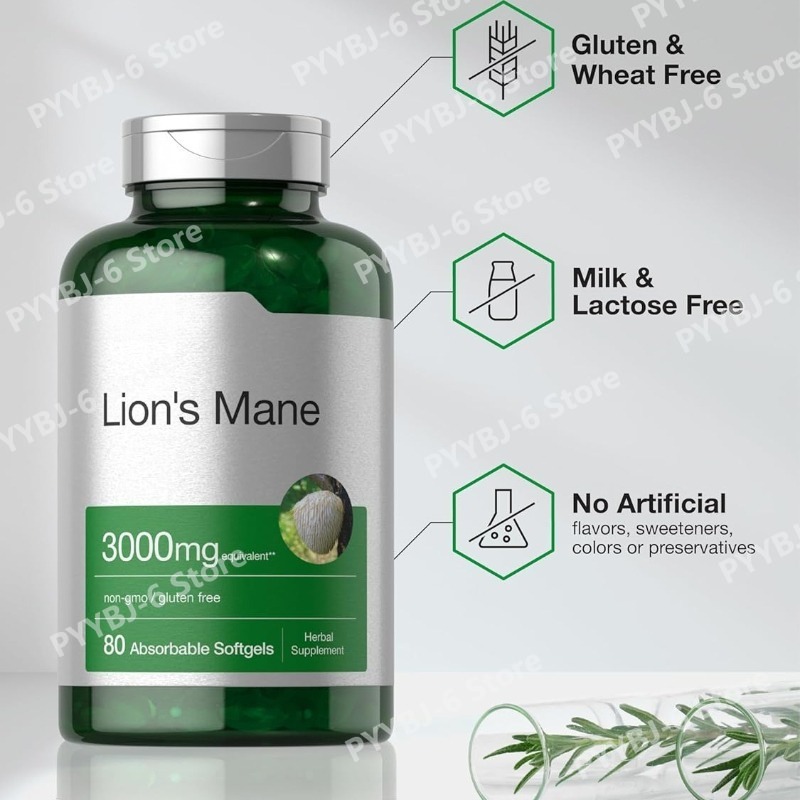 مستخلص فطر عرف الأسد، خالٍ من  - مراجعة Herbal Wellness Formula وسعره